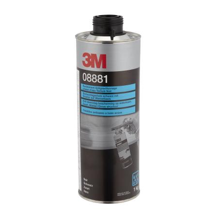3M™ Wasserbasierter Steinschlagschutz, Schwarz, 1 kg, 08881