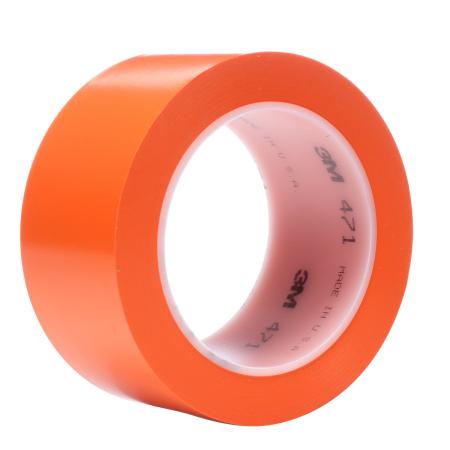 3M™ Weich-PVC-Klebeband 471, Orange, 50 mm x 33 m, 0.14 mm