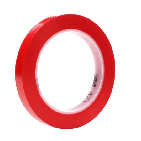 3M™ Weich-PVC-Klebeband 471, Rot, 12 mm x 33 m, 0.14 mm