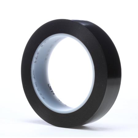 Preview: 3M™ Weich-PVC-Klebeband 471, Schwarz, 25 mm x 33 m, 0.14 mm