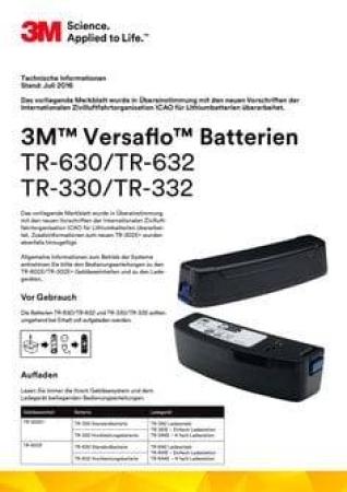 3M™ Jupiter™ Batterie 0070064P, 1 Stück