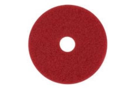 3M™ Premium Maschinenpad, Rot, 460 mm, 5 Stück / Karton