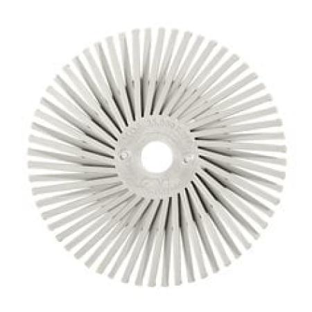 Scotch-Brite™ Radial Bristle Brush RB-ZB, weiß, 76 mm x 9,5 mm, P120