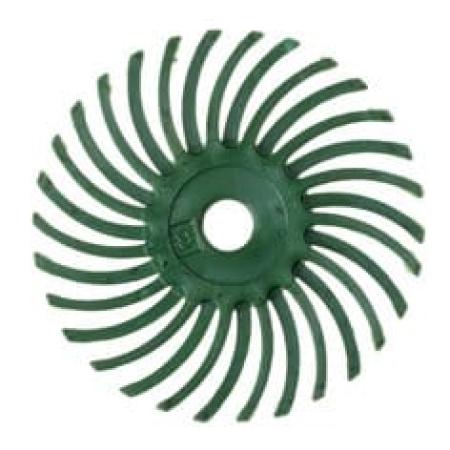 Scotch-Brite™ Radial Bristle Brush RB-ZB, grün, 25,4 mm x 3 mm, P50, Typ C