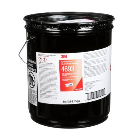 3M™ Lösemittelklebstoff auf Basis Synthetischer Elastomere 4693, Transparent, 18.92 L