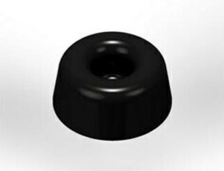 3M™ Bumpon™ SJ5009 Elastikpuffer, Schwarz, 22,3 x 10,1 mm, Klebstoff Natur-Kautschuk R-30
