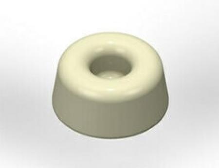 3M™ Bumpon™ SJ5009 Elastikpuffer, Weiß, 22,3 x 10,1 mm, Klebstoff Natur-Kautschuk R-30