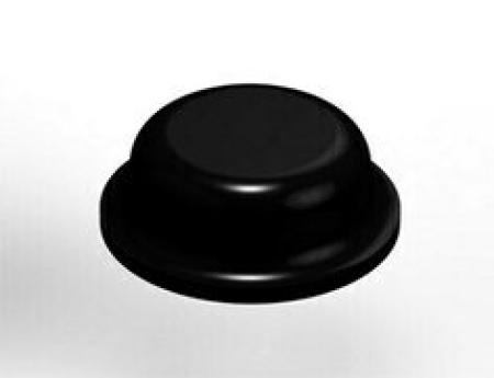 3M™ Bumpon™ SJ5076 Elastikpuffer, Schwarz, 8,0 x 2,8 mm, Klebstoff Natur-Kautschuk R-30