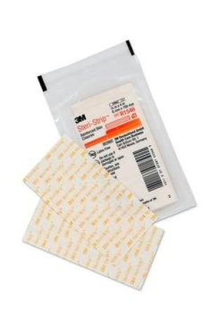 3M™ Steri-Strip™ Wundverschlussstreifen, R1546, 6 mm x 100 mm, 50 x 10 Streifen/Packung
