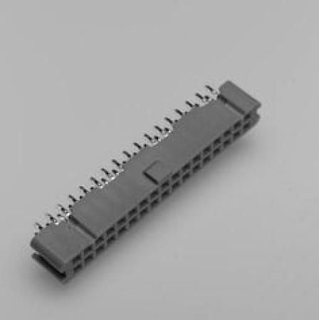 3M™ 9126-4500 PL, Buchsenstecker, 180° gerade, 26-polig, 9100 Serie, 2,54 mm, 0,3 µm Au, Grau