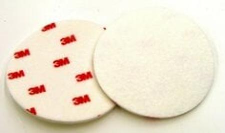 3M™ Finesse-it™ Polierfilz, rot/weiß, 127 mm, hart