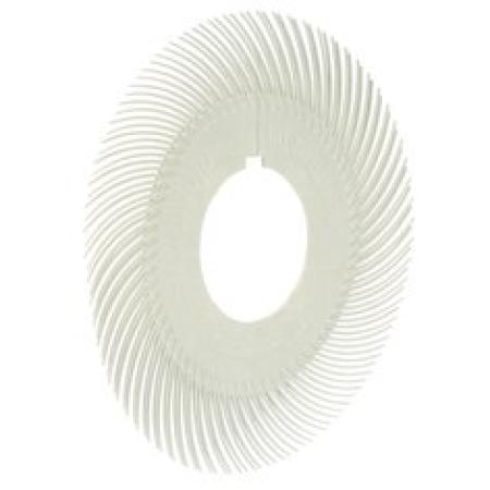 Scotch-Brite™ Radial Bristle Brush BB-ZB Einzelsegment, weiß, 152,4 mm, P120, Typ C (Nachfüllpackung)