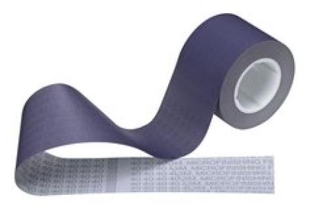3M™ Microfinishing Film Rolle 472L, 101,6 mm x 45,72 m, 5 Mil, Alox, 40 Micron, ASO, 76,2 mm, Kunststoffkern mit Keilnuten