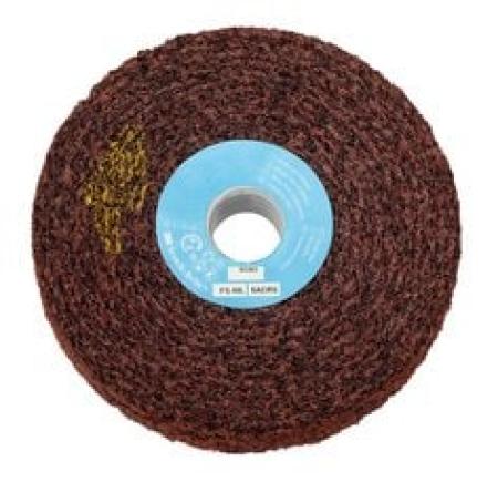 Scotch-Brite™ Finishing Kompaktscheibe FS-WL, 203,2 mm, 50,8 mm, 76,2 mm, Härte 6, S, FIN