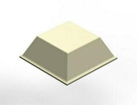 3M™ Bumpon™ SJ5023 Elastikpuffer, Weiß, 20,5 x 7,6 mm, Klebstoff Natur-Kautschuk R-30