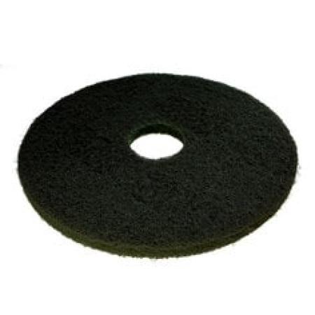 3M™ Premium Maschinenpad, Schwarz, 406 mm, 5 Stück / Karton