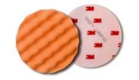 3M™ Finesse-it™ Schaumstoff-Schwabbelkissen, Orange, 135 mm