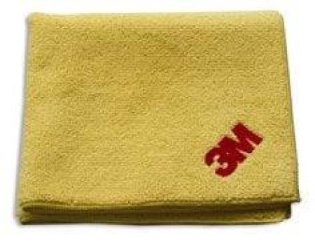3M™ Scotch-Brite™ Perfect-it Mikrofaser Poliertuch 2022, Gelb, 32  x 36 cm, 50 Stück / Karton