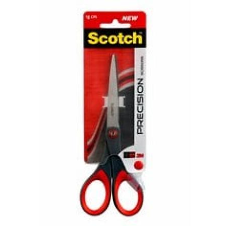 Scotch™ Präzisionsschere rot, 1 pro Packung, 18 cm