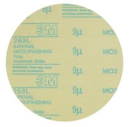 3M™ Stikit™ Microfinishing Film Scheibe 268L, 127 mm, 9 MIC, PSA