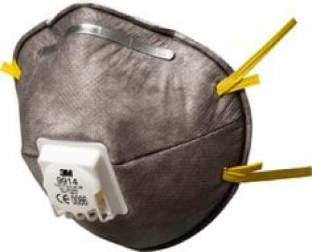 3M™ Spezialpartikelmaske, FFP1, mit Ventil, 9914