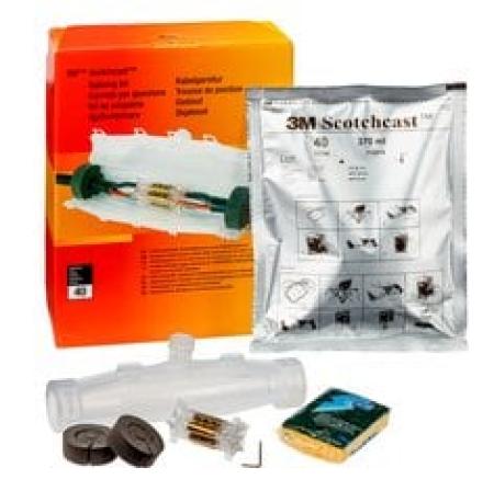 3M™ Scotchcast™ 92-NBA 6 Gießharz-Verbindungsgarnitur, 0,6/1 kV, 4x 70 - 120 mm²