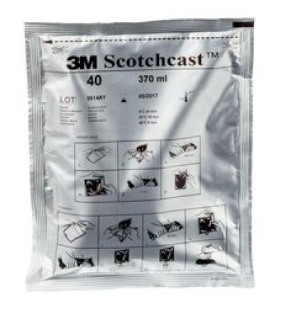 3M™ Scotchcast™ 40-C, Polyurethan-Kabelharz, 2-Komponenten GMG-System, ohne Tülle, Größe C, 370 ml, Großpackung
