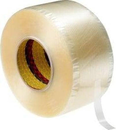 3M™ Klebeband für Tragegriffe 8347, Transparent, 25 mm x 5000 m, 0.073 mm