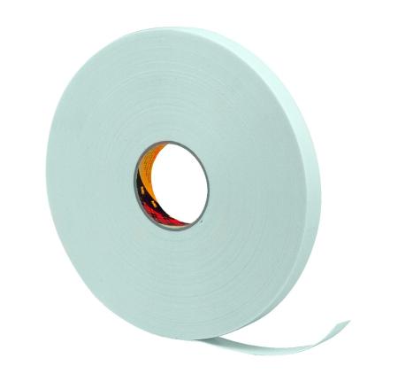 3M™ Doppelseitiges PE-Schaumstoff-Klebeband 9528W, Weiß, 1220 mm x 66 m, 0.8 mm