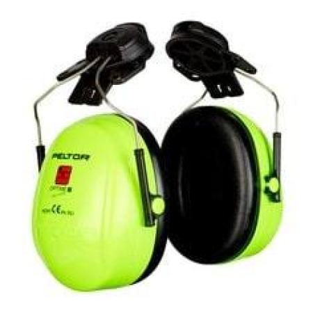 3M™ PELTOR™ Optime™ II Kapselgehörschützer, Warnfarbe, Helmbefestigung H520P3E-467-GB