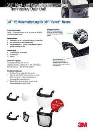 3M™ Verknüpfungskit-Halter für Visiere der Serie V5