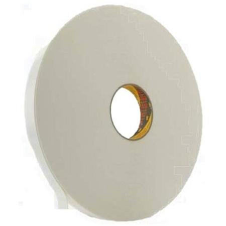 3M™ Doppelseitiges Polyethylenschaum-Klebeband 9546, Weiß, 1250 mm x 66 m, 1.1 mm