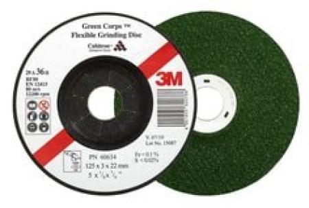 3M™ Green Corps™ Schruppscheibe, 125 mm x 3 mm x 22 mm, P36 Kit