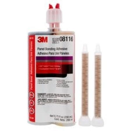 3M™ Karosserie-Klebstoff, 200 ml Kartusche, incl. Mischdüsen, 08116