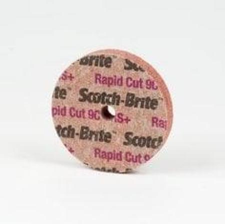 Scotch-Brite™ Rapid Cut Verpresste Kompaktscheibe RC-UW, 76,2 mm, 6,35 mm, 9,53 mm, 9C XCRS+