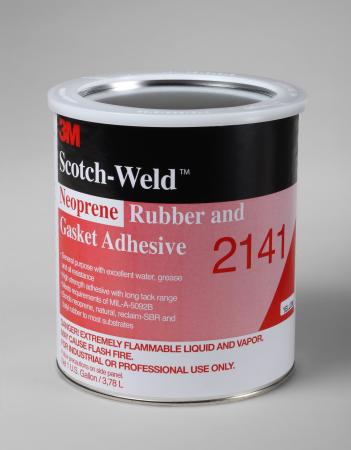3M™ Lösemittelklebstoff auf Polychloroprenbasis 2141, Braun, 900 ml
