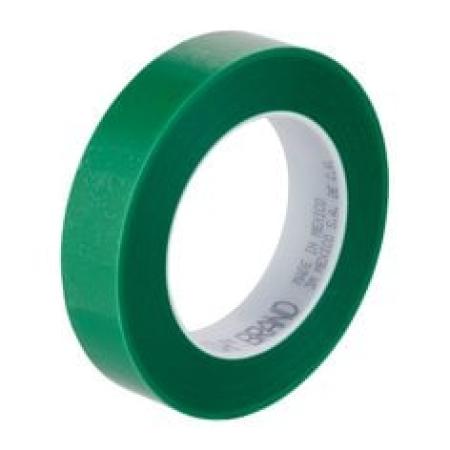 3M™ 851 Hochtemperatur Polyester Klebeband, Grün, 25,4 mm x 66 m, 101,6 µm