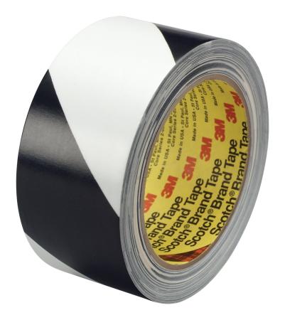 3M™ Gefahrenwarnband 5700, Schwarz/Weiß, 50 mm x 33 m, 0.14 mm