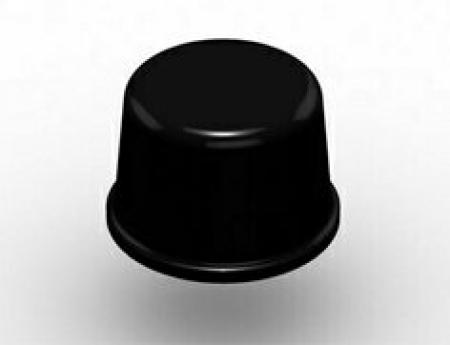3M™ Bumpon™ SJ61A3 Elastikpuffer, Schwarz, 9,5 x 6,4 mm