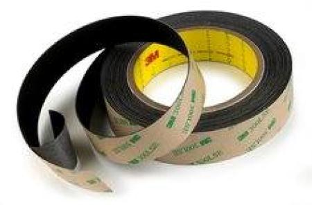 3M™ Gripping Material GM400, Schwarz,  25 mm x 66 m