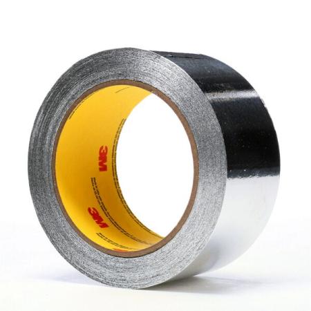 3M™ Aluminum Foil Tape 4380, Silver, 2 in x 55 yd, 3.25 mil, 24 rolls per case