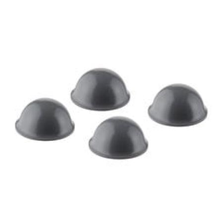 3M™ Bumpon™ SJ5027 Elastikpuffer, Grau, 16,0 x 7,9 mm, Klebstoff Natur-Kautschuk R-30