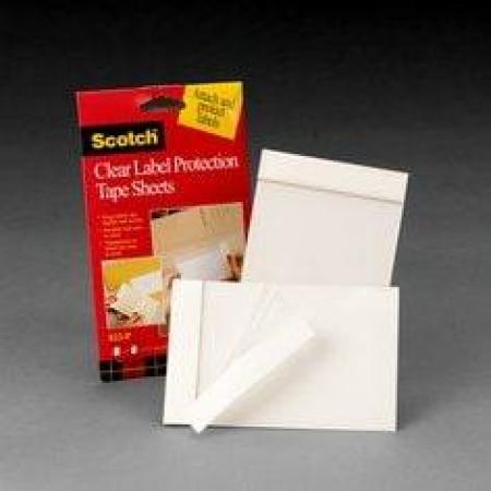 Scotch® Klebepad 822, Transparent, 101 mm x 152 mm, 0.079 mm