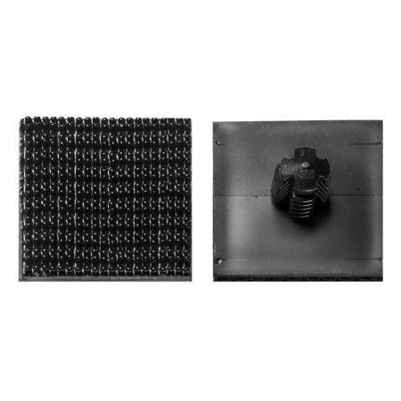 3M™ Dual Lock™ Wiederlösbares Befestigungssystem SJ3221, Pop-In Piece Teil, Dichte 250, Schwarz, 20 mm x 20 mm, 5000/Karton