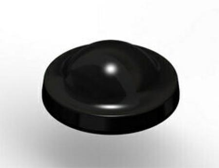 3M™ Bumpon™ SJ6125 Elastikpuffer, Schwarz, 15,9 x 6,35 mm, Klebstoff Synthetischer Kautschuk R-25