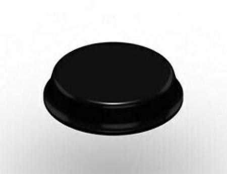 3M™ Bumpon™ SJ5744 Elastikpuffer, Schwarz, 19,1 x 4,1 mm, Klebstoff Natur-Kautschuk R-30
