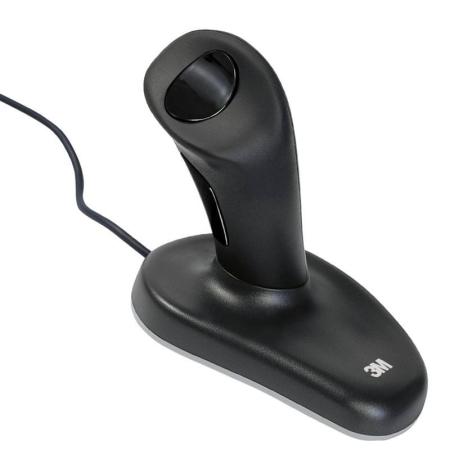 3M™ Ergonomie Maus EM500GPL, 12,6 x 8,16 x 11,2 cm, schwarz, 1 Stück