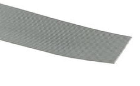 3M™ 3355/10, Flachbandkabel, 10-polig, 3355 Serie, Litzenleiter, 1,27 mm, Grau, 30,5 m/Rolle
