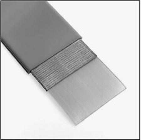 3M™ 90202/50, Pleated Foil Flachbandkabel, 50-polig, 90202 Serie, Litzenleiter, 0,635 mm, Grau, 30,5 m/Rolle