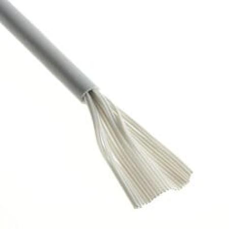 3M™ HF759/40 SF Halogenfreies Ummanteltes Flach-Rundkabel, 40-polig, HF759 Serie, Litzen, 1,27 mm, Dunkelgrau, 83,80 m